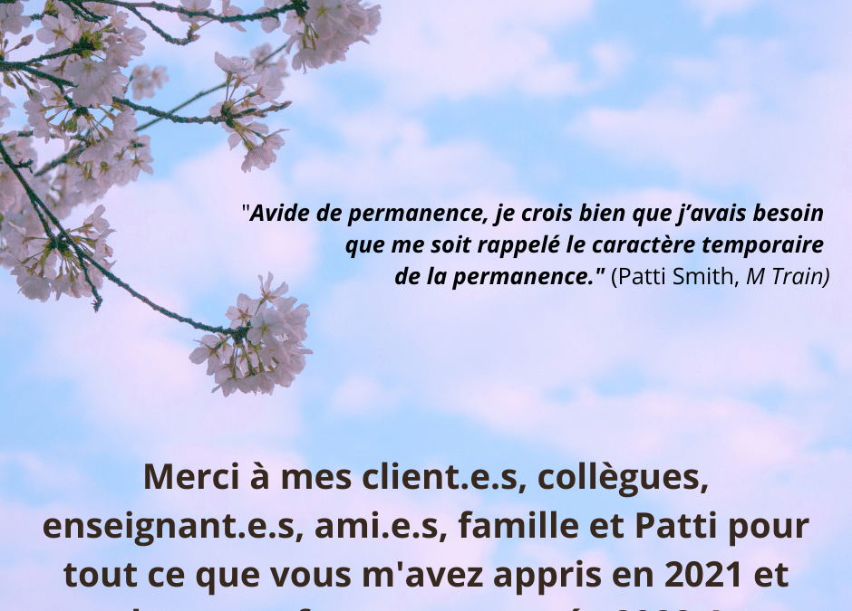 Bonne année 2022 !